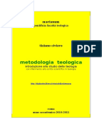 Metodologia Teologica 2010 2011