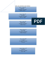 eeu 205 timeline