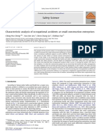 Characteirstic Analysis of Occupationl Accidents at Small Construction Enterprises