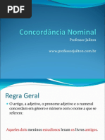 Concordancia Nominal