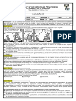 Avaliação de História sobre a Idade Média e o Sistema Feudal