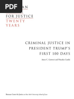Criminal Justice in President Trump's First 100 Days