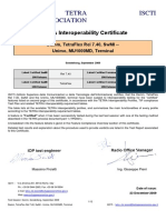 Certificate v1 TetraFlexRel7.40DamI MU1000MDUniT 0009