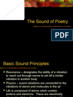 The Sound of Poetry