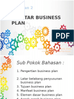 Pengantar Business Plan (Kewirausahaan)