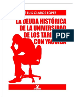 La Deuda Historica de Tarija Con Yacuiba