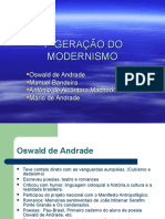 1 Geração Do Modernismo