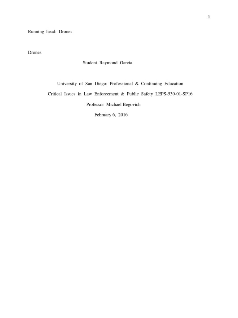 Drones PDF Fourth Amendment To The United States Constitution