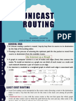 Unicast Routing - Mukesh