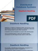 Distributed Database Deadlock Detection