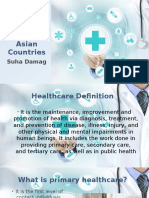 Primary Health Care in Asian Countries