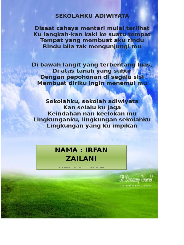 Sekolahku Adiwiyata