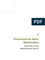 Panorama Do Setor Metalúrgico: Overview of The Metallurgical Sector