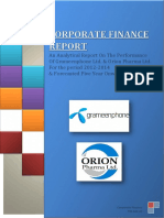 Corporate Finance North South University Report