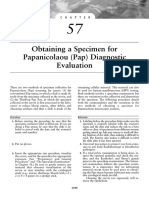 Pap Test Specimen Collection
