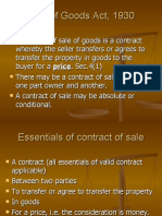 Sale of Goods Act, 1930