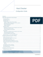 Host Checker: Configuration Guide