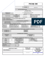 Ficha de Matricula CETIS