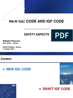 NEW IGC CODE AND IGF CODE SAFETY ASPECTS