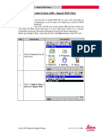 Quick Guide System 1200 - Import DXF Data
