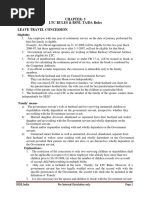 Chapter 05 LTC and BSNL TA DA Rules