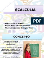 DISCALCÚLIA