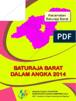 Baturaja Barat Dalam Angka 2014