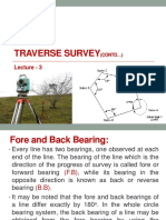Traverse Survey: Lecture - 3