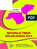 Baturaja Timur Dalam Angka 2014