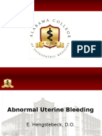 Abnormal Uterine Bleeding 7-17-16 Hengstebeck