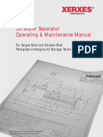 Oil Water Separator Operators Manual