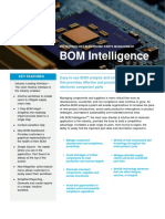 BOM Intelligence Service Datasheet 2016