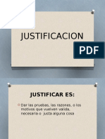 Justificacion Expo