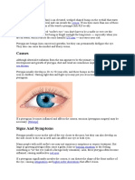 Eye Growth Pterygium Causes, Symptoms, Treatment