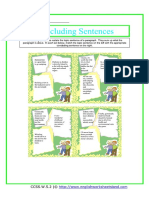 Restating Topic Sentences PDF