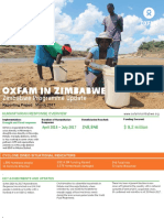 Contributing Towards Ending Poverty in Zimbabwe - Monthly Update