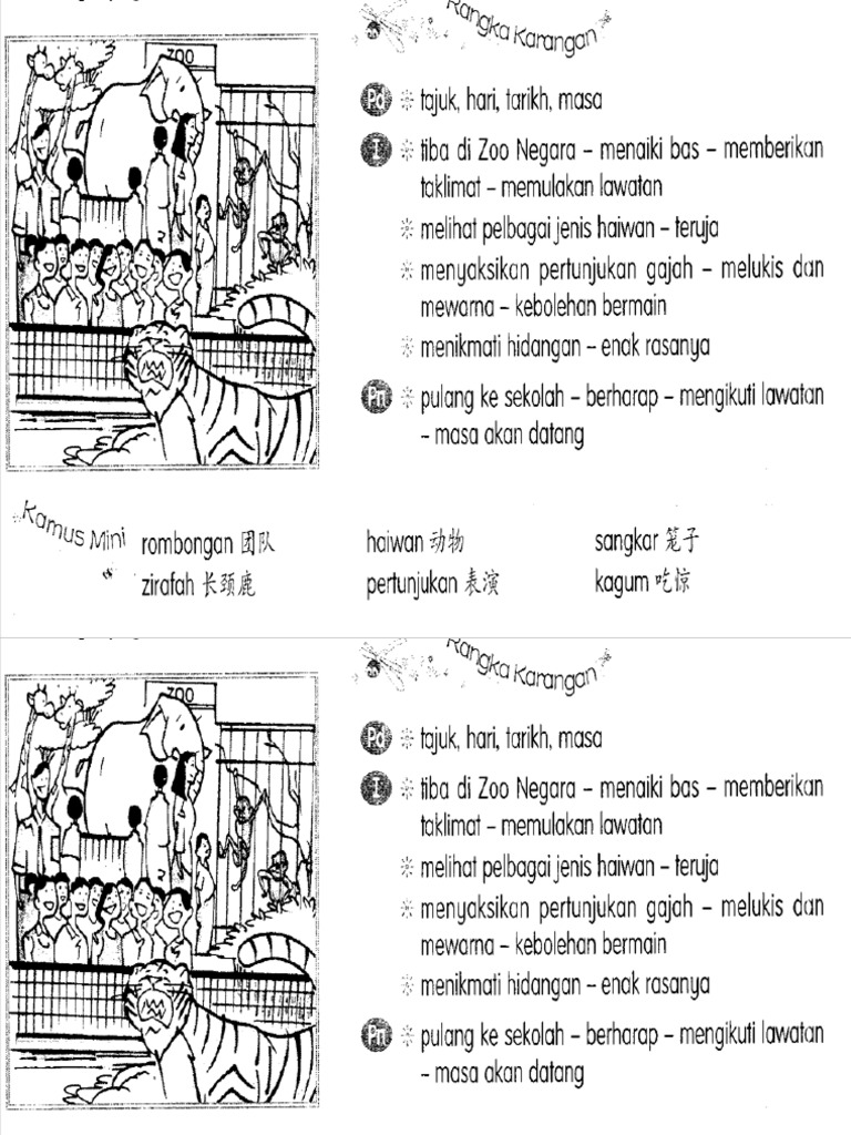 Catatan Harian Lawatan Ke Zoo Negara Pdf