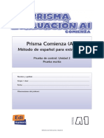 Prueba Escrita A1