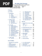 Biblatex Documentation