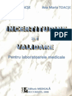 Ana Maria Toacse - Incertitudinea in Chimia Analitica PDF