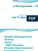 Total Quality Management - TQM: Researched by