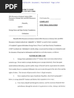 Soros Lawsuit