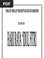 Download Amalan dan Doa di bulan Ramadhan by Endo SN34574285 doc pdf
