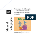 Psicologia Da Educação - para Uma Abordagem Ecossistémica Da Relação Educativa PDF