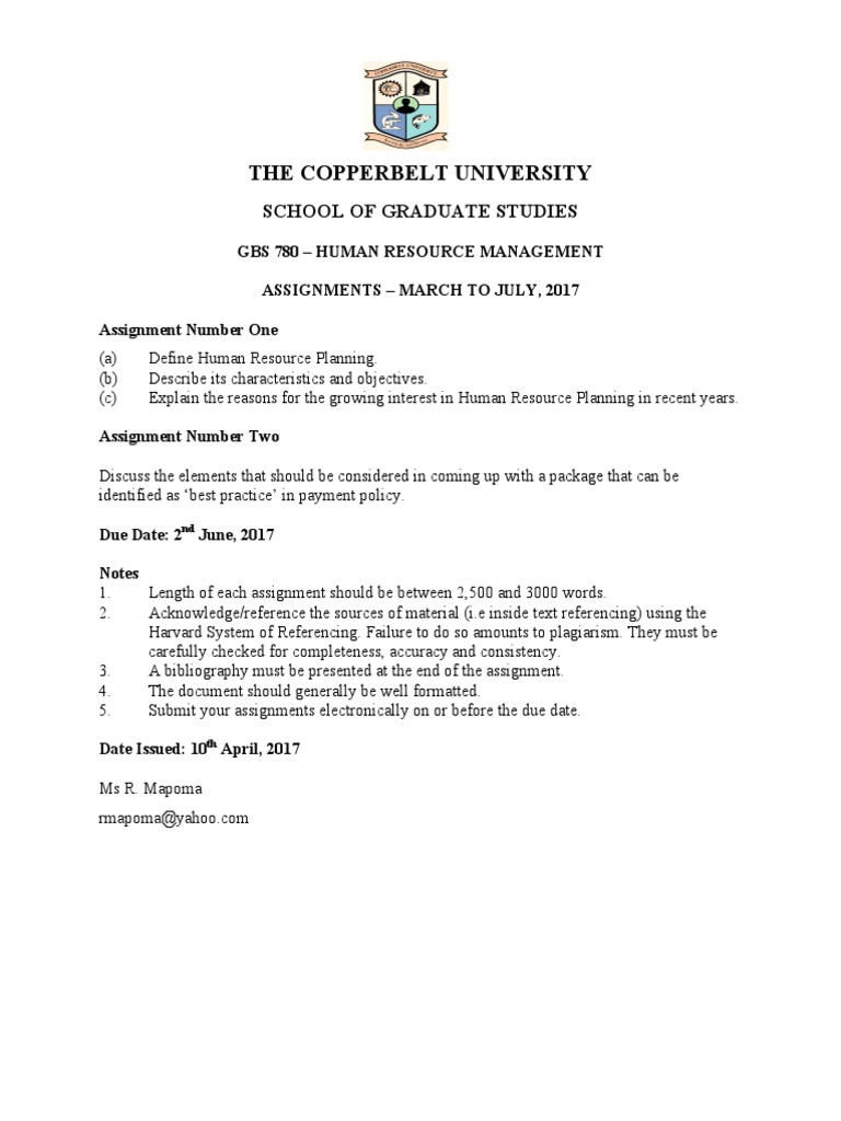 Human resource management assignment answer picture