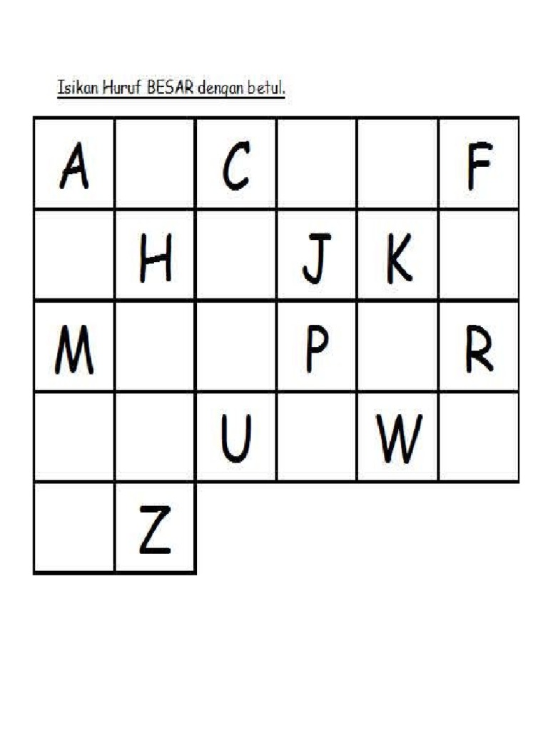 Latihan Bahasa Melayu Pra Sekolah Pdf
