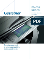 COPIADORA DSm735 - DSm745 - Brochure PDF