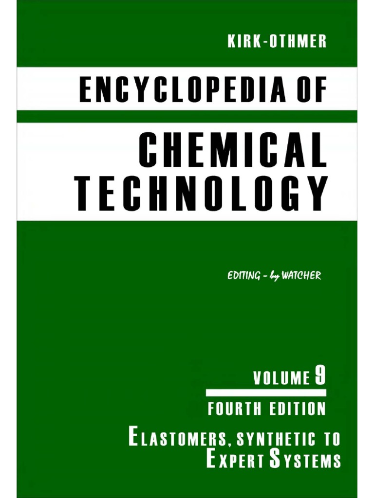 Encyclopedia of Chemical Technology (Vol 09) | PDF