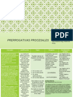 Prerrogativas Procesales