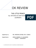 Book Review - The Little Prince (Rev. 1)